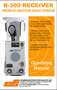 PR-300 MANUAL